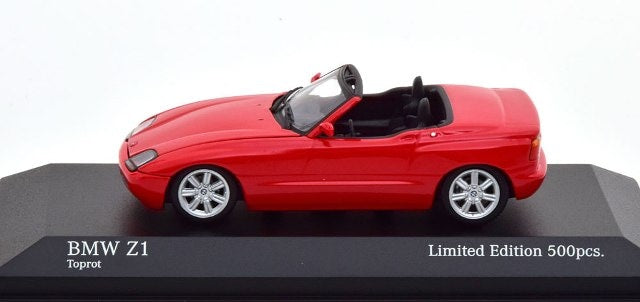 943 020103 MINICHAMPS 1:43 BMW Z1 E34 Roadster 1991 red