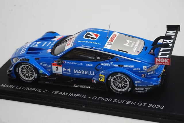 1:43 SPARK SGT051 Nissan Marelli Impul Z GT500 Super GT '23 #1 Kazuki / Bertrand
