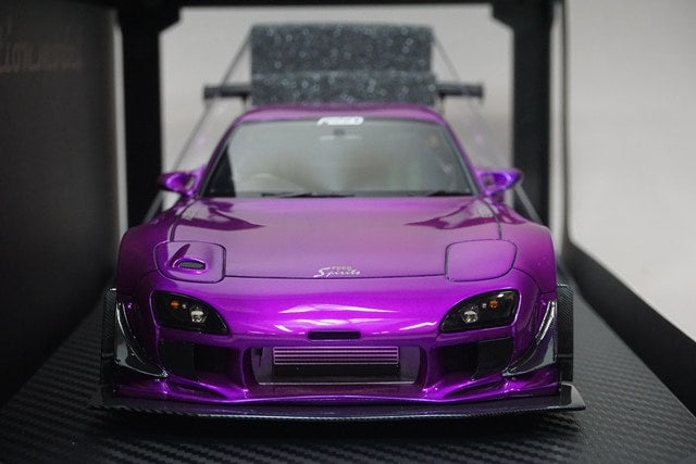 1:18 ignition model IG2965 Mazda FEED Afflux GT3 (FD3S) Purple Metallic