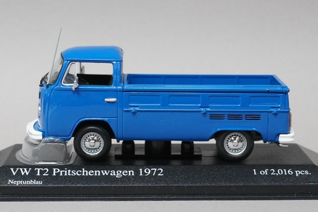 1:43 MINICHAMPS 400053200 VW VOLKSWAGEN T2 PICK-UP 1972