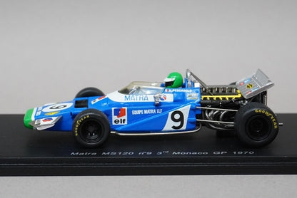 1:43 SPARK S1601 Matra MS120 Monaco GP 3rd #9