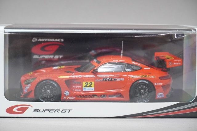 1:43 SPARK SGT044 Mercedes AMG R'Qs AMG GT3 R'Qs Motorsports GT300 Super GT #22