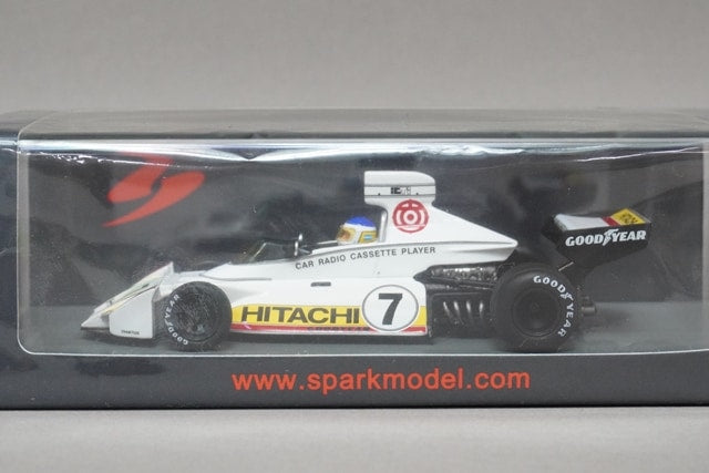 1:43 SPARK S7428 Brabham BT44 C.Reutemann Belgian GP 1974 #7