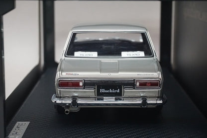 1:18 ignition model IG0612 Nissan Bluebird SSS (510) Silver