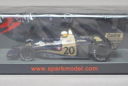 1:43 SPARK S9996 Wolf WR1 J.Scheckter Monaco GP 1977 Winner #20