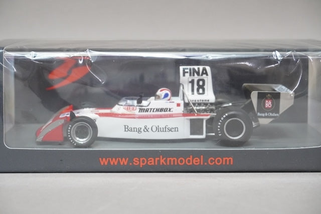 1:43 SPARK S9655 Surtees TS16 D.Bell Germany GP 1974 #18