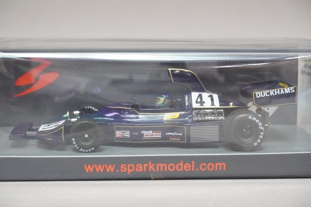 1:43 SPARK S7494 Williams FW04 B.McGuire International Trophy 1976 #41