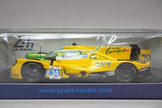1:43 SPARK S8744 Oreca 07 Gibson Inter Europol Competition Le Mans Class winner 2023 #34