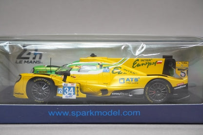 1:43 SPARK S8744 Oreca 07 Gibson Inter Europol Competition Le Mans Class winner 2023 #34