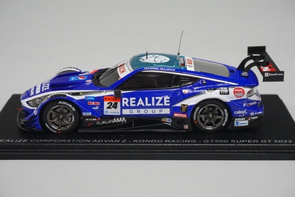 1:43 SPARK SGT029 Nissan Realize Corporation ADVAN Z Condo Racing GT500 Super GT 2022 #24