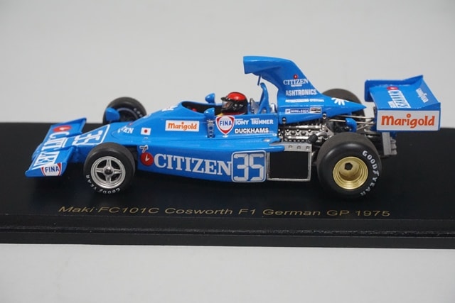 1:43 SPARK RS1766 Maki FC101C Cosworth F1 German GP 1975 #35 Raceland