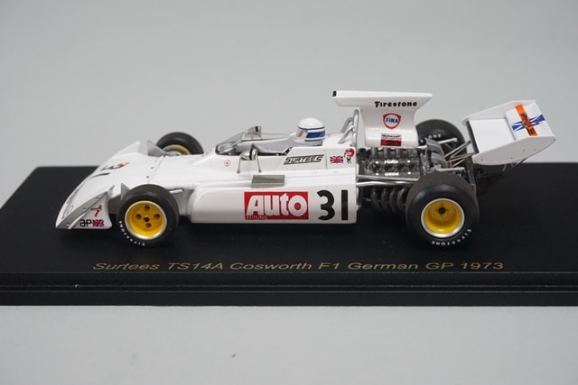 1:43 SPARK RS1784 Surtees TS14A Cosworth F1 German GP 1973 #31 Raceland