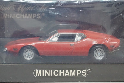 1:43 MINICHAMPS 400127500 De Tomaso Pantera 1972 Red