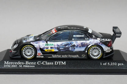 1:43 MINICHAMPS 400053508 Mercedes Benz C-Class AMG DTM 2005 #8