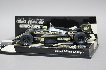 1:43 MINICHAMPS 400045412 Lotus Renault 98T Brazil 2004 A.Senna Memorial Run #12