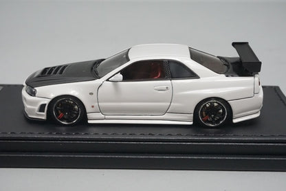1:43 ignition model IG0609 Nissan NISMO R34 GT-R Z-tune White