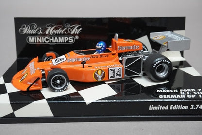 1:43 MINICHAMPS 430760034 March Ford 761 German GP 1976 #34 H.J. Stack