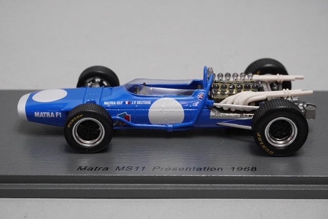 1:43 SPARK S7184 Matra MS11 Presentation 1968  Jean-Pierre Beltoise