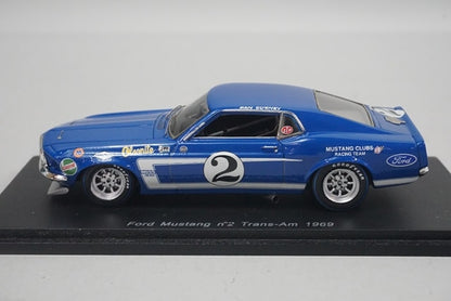 1:43 SPARK S2641 Ford Mustang Trans-Am 1969 #2