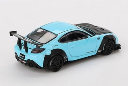 [ Back-order ] TSM MINI-GT MGT00873-BL 1:64 Toyota GR86 LB Nation Baby Blue LHD *Blister pack model car