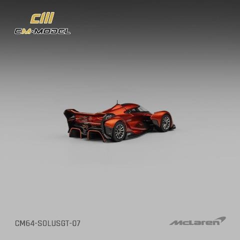 CM64-SOLUSGT-07 CM-Model 1:64 McLaren Solus GT Metallic Orange model car