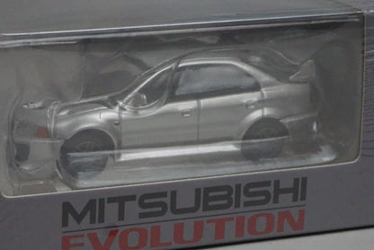 64B0408 BM CREATIONS 1:64 Mitsubishi Lancer Evolution V/VI Silver RHD model car