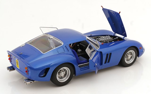 KKDC120122 KK scale 1:12 Ferrari 250 GTO 1962 Blue Metallic