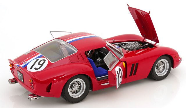 KKDC120125 KK scale 1:12 Ferrari 250 GTO 1962 2nd 24h Le Mans 1962 #19