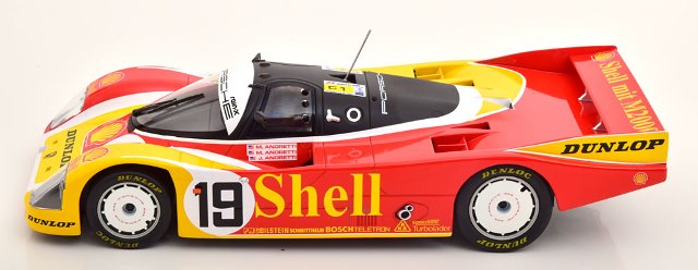 187415 NOREV 1:18 Porsche 962C 24h Le Mans 1988 #19 Andretti/Andretti/Andretti MODELISSIMO model car