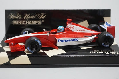 1:43 MINICHAMPS 400010224 Toyota TF101 Test Car F1 2001 M.Salo