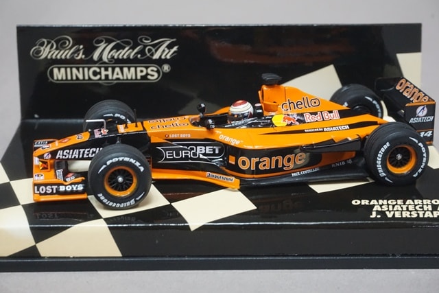 1:43 MINICHAMPS 400010014 Orange Arrows AsiaTech A22 #14 J.Verstappen model car