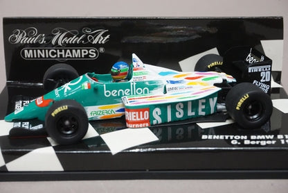 1:43 MINICHAMPS 430860020 Benetton BMW B186 1986 #20 G. Berger model car