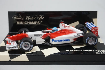 1:43 MINICHAMPS 400020024 Panasonic Toyota Racing TF102 #24 M.Salo model car