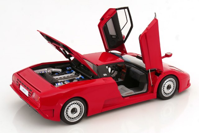 KKDC120133 KK scale 1:12 Bugatti EB110 1991 Red