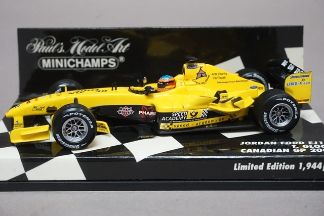 1:43 MINICHAMPS 400040119 Jordan Ford EJ14 Canadian GP 2004 T.Glock model car