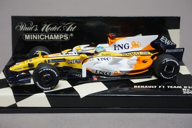 1:43 MINICHAMPS 400080005 Renault F1 Team R28 2008 #5 model car