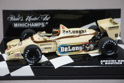 1:43 MINICHAMPS 400850018 Arrows BMW A8 1985 #18 T. Boutsen model car