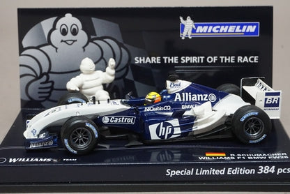 1:43 MINICHAMPS Michelin Custom Williams F1 BMW FW26 #4 R. Schumacher