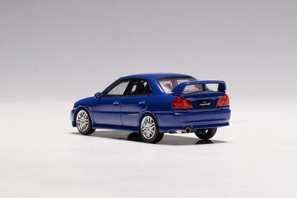 M64002 MOTORHELIX 1:64 Mitsubishi Lancer Evolution IV ICELLE BLUE model car