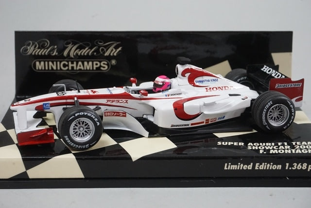 1:43 MINICHAMPS 400060193 Honda Super Aguri F1 Team Show Car 2006 #23 F.Montagny