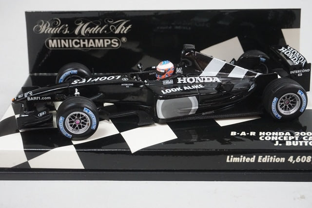 1:43 MINICHAMPS 400030117 BAR Honda Concept Car 2004 J. Button model car