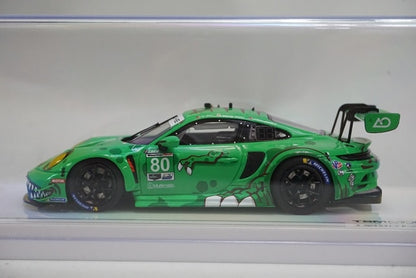 1:43 TSM TSM430747 Porsche 911 GT3 R AO Racing IMSA Sebring 12Hrs GTD 2023 #80