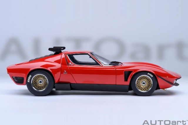 [ Pre-order ] 79171 AUTOart 1:18 Lamborghini Miura SVR Jota Red