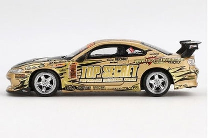 MGT00714-BL TSM MINI-GT 1:64 Nissan Silvia S15 Top Secret D1GP (RHD) Blister version