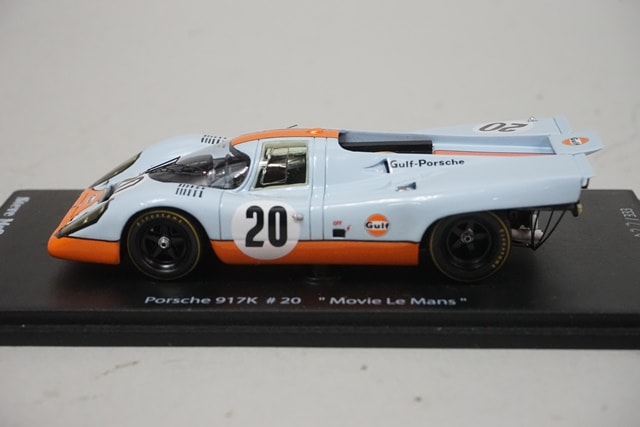 1:43 SPARK Steve McQueen Collection 01 Porsche 917K "Movie Le Mans" #20