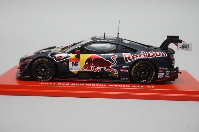 1:43 SPARK 90000-XYM-330G Honda Red Bull Motul Mugen NSX-GT 2021 #16 model car