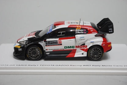 1:43 SPARK S6691 Toyota GR Yaris Rally 1 GAZOO WRT Rally Monte Carlo '22 #33