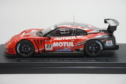 1:43 EBBRO KWAM122064 Nissan GT-R Racing Super GT 2010 Launch Ver. #23 model car