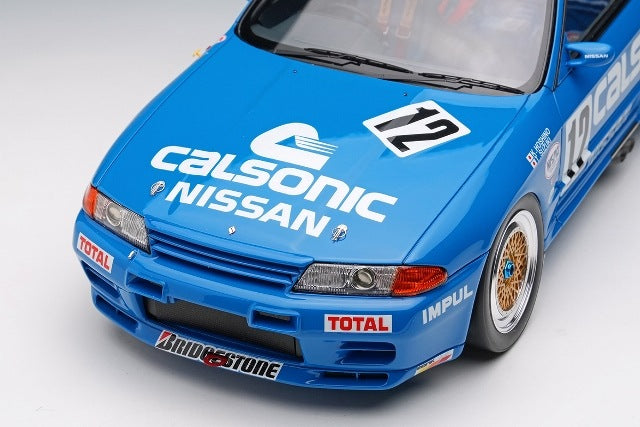 [ Pre-order ] EML185 Make Up EIDOLON 1:18 Nissan Calsonic Skyline GT-R Gr.A JTC West Japan Circuit 1990 Winner