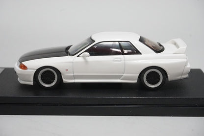 1:43 HPI 8287 Nissan Skyline GT-R (R32) White Pearl model car